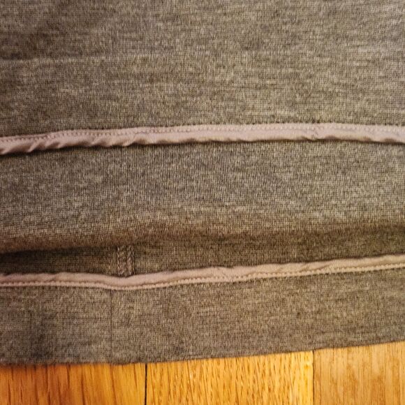 MM Lafleur (Early) Elegant Structured Grey Boatneck Top, RARE Early Item! Sz M - Picture 6 of 9